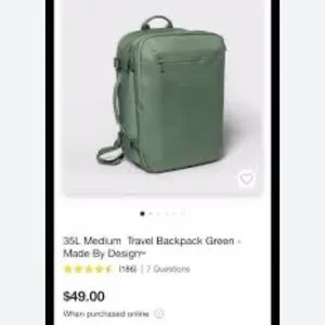 Made By Design | Bags | The Target Viral Green Travel  display picture 1